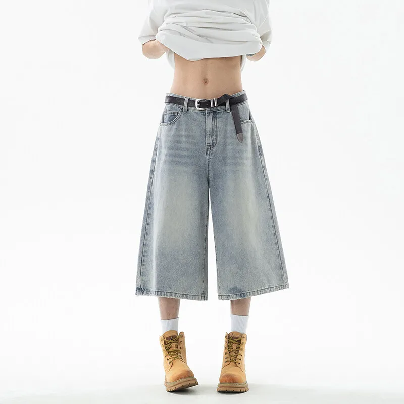 BEAR UNION Denim Shorts Unisex-8