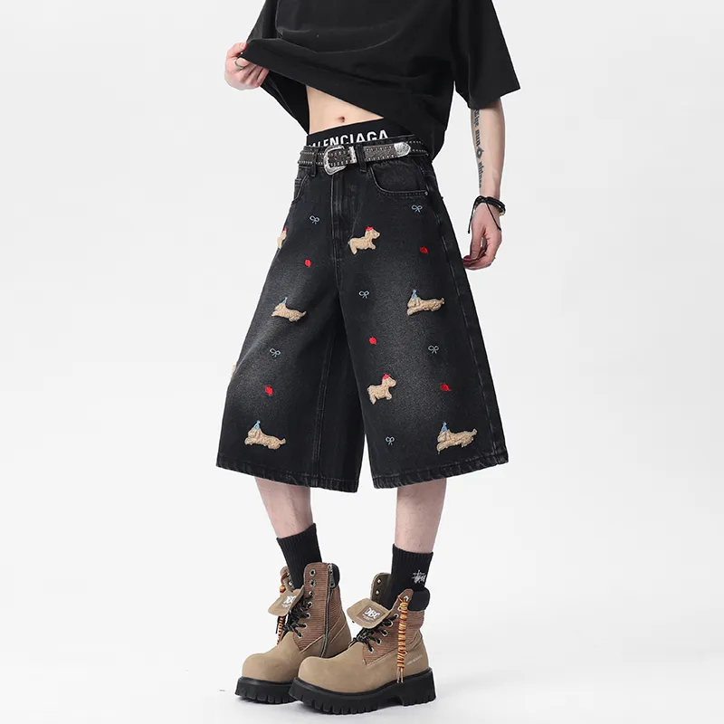 BEAR UNION Denim Shorts Unisex-10