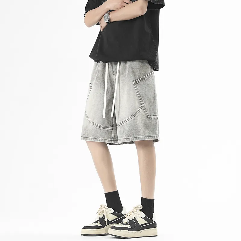 BEAR UNION Denim Shorts Unisex-3