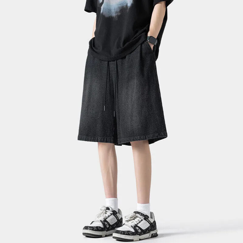 BEAR UNION Denim Shorts Unisex-1