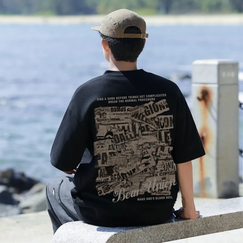 BEAR UNION T Shirts Unisex-7