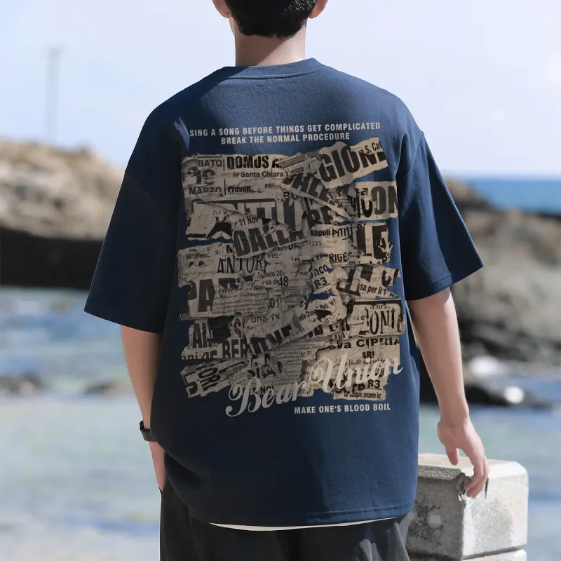 BEAR UNION T Shirts Unisex-18