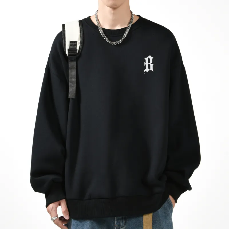 BEAR UNION Sweatshirt Set Fall Unisex-4