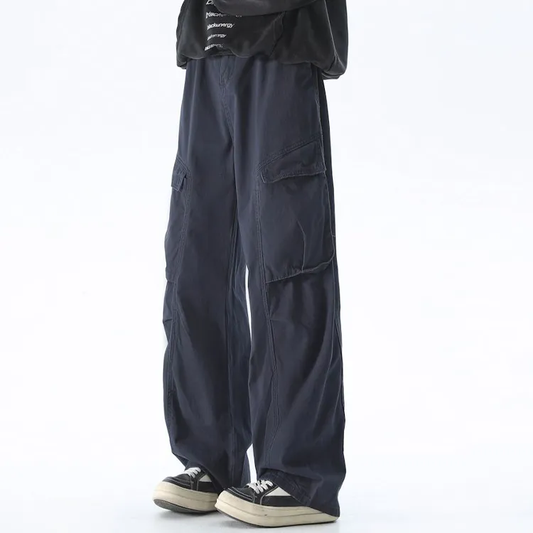 BEAR UNION Casual Pants Unisex Army Green-4
