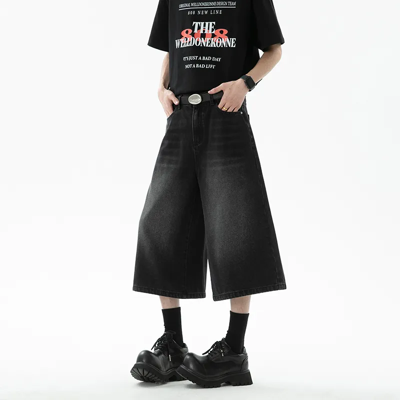 BEAR UNION Denim Shorts Unisex-14