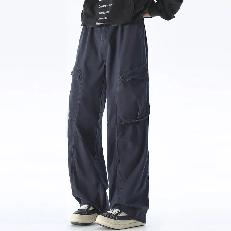 BEAR UNION Casual Pants Unisex Army Green-7