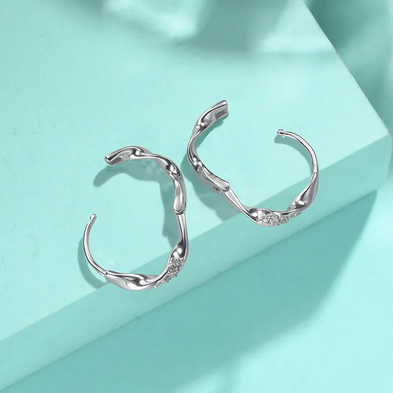 Wylyp 999 Fine Silver Earrings Women's-3