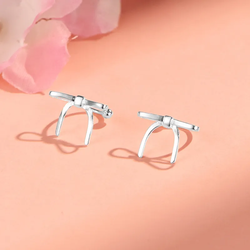 Wylyp S925 Silver Clip On Earrings Women's-1