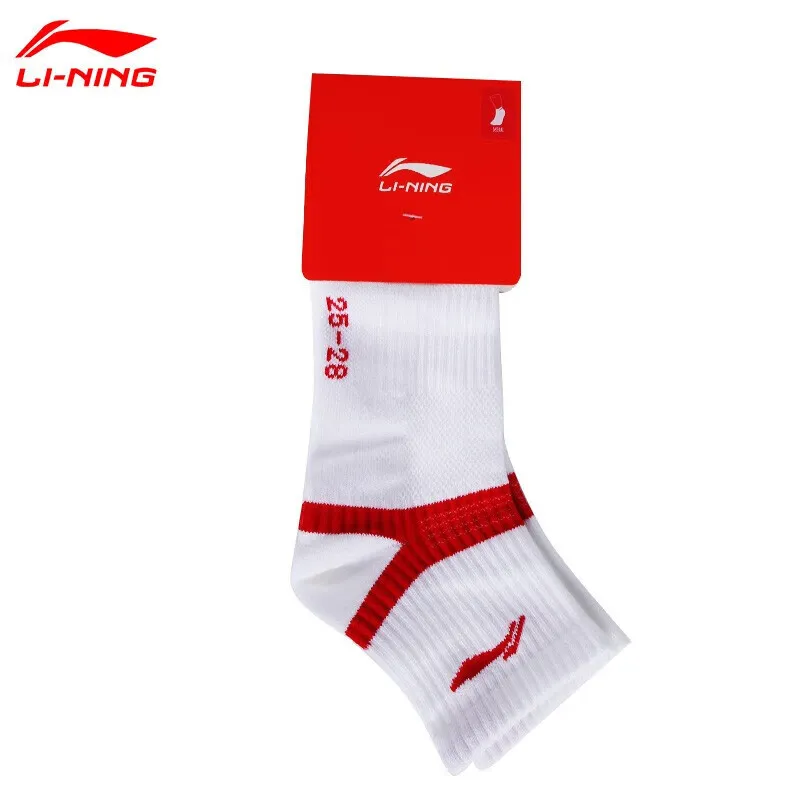 LiNing Badminton Series Mid-Calf Socks Unisex 3 Pack-15