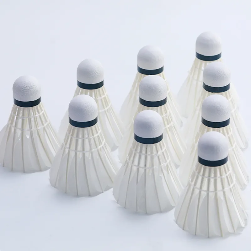 Kawasaki Goose Feather Shuttlecock 12 Pack Goose Feather Everyday Shuttlecocks-3