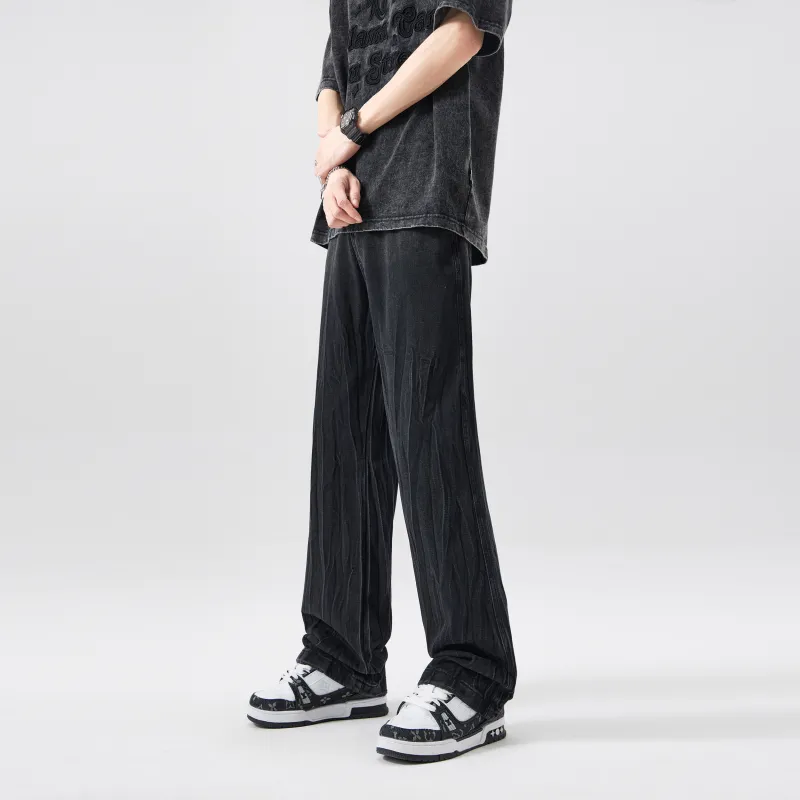 Emoji Jeans Unisex Black-3