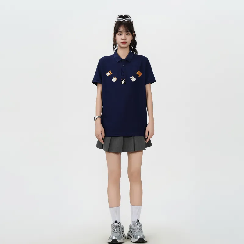 Emoji Polo Shirts Unisex-17