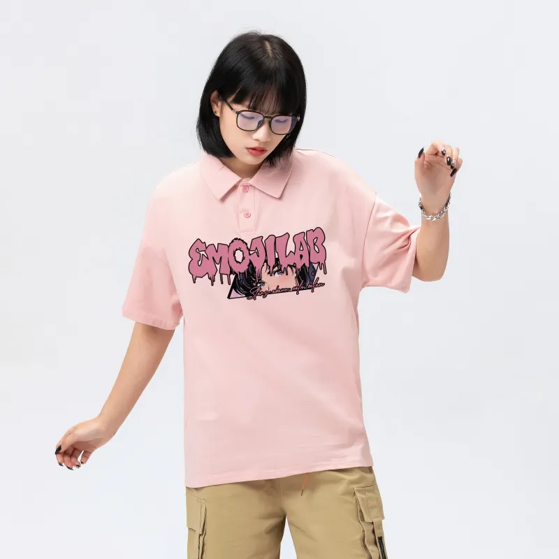 Emoji Polo Shirts Unisex-23