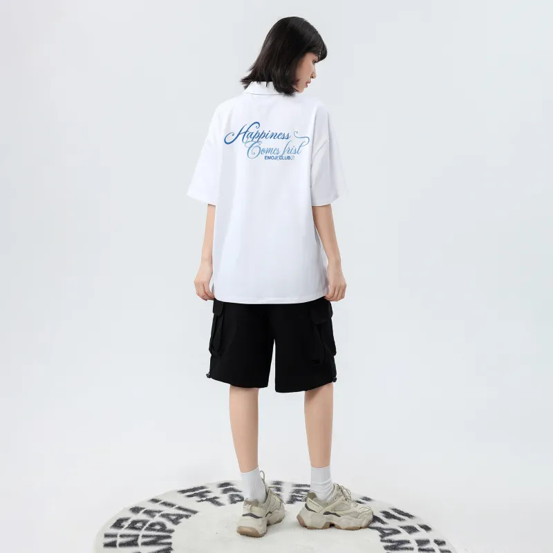 Emoji Polo Shirts Unisex-4