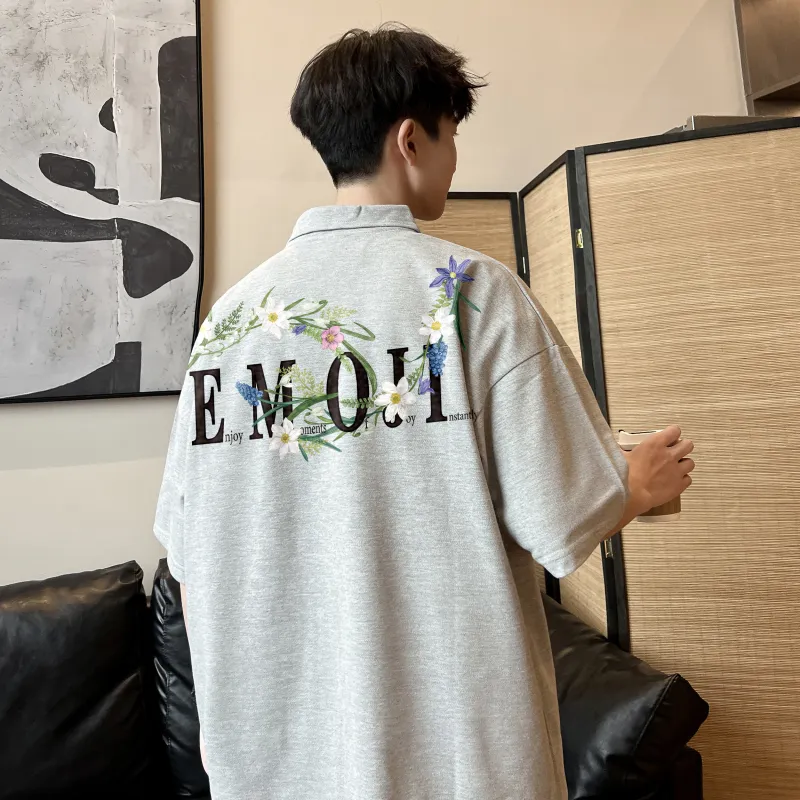 Emoji Polo Shirts Unisex-14