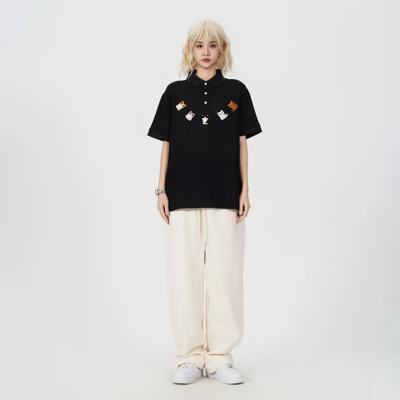Emoji Polo Shirts Unisex-7