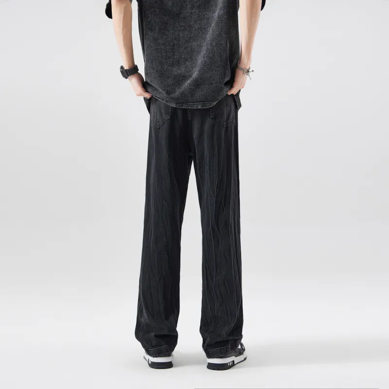 Emoji Jeans Unisex Black-4
