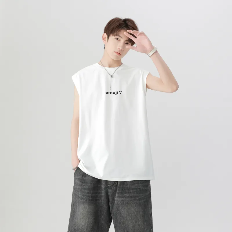 Emoji Tank Tops Unisex-8