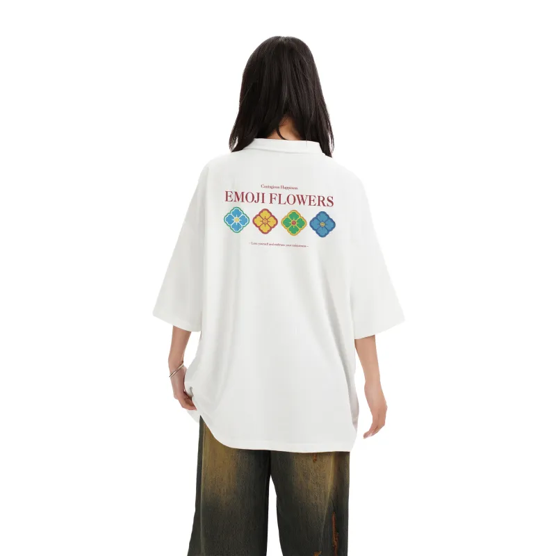 Emoji Polo Shirts Unisex-3