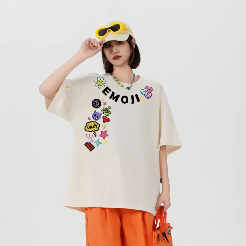 Emoji T Shirts Unisex-23