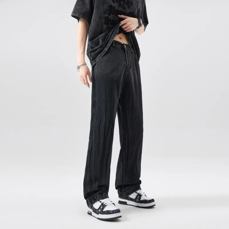 Emoji Jeans Unisex Black-2