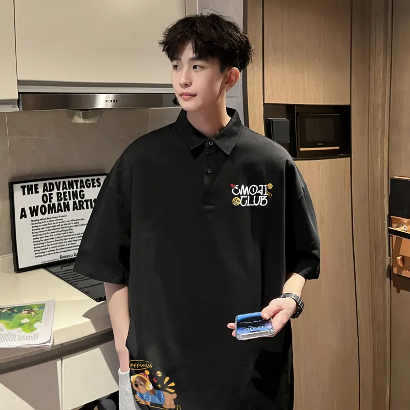 Emoji Polo Shirts Unisex-8