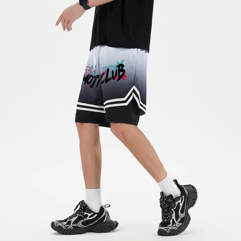 Emoji Basketball Shorts Unisex-13