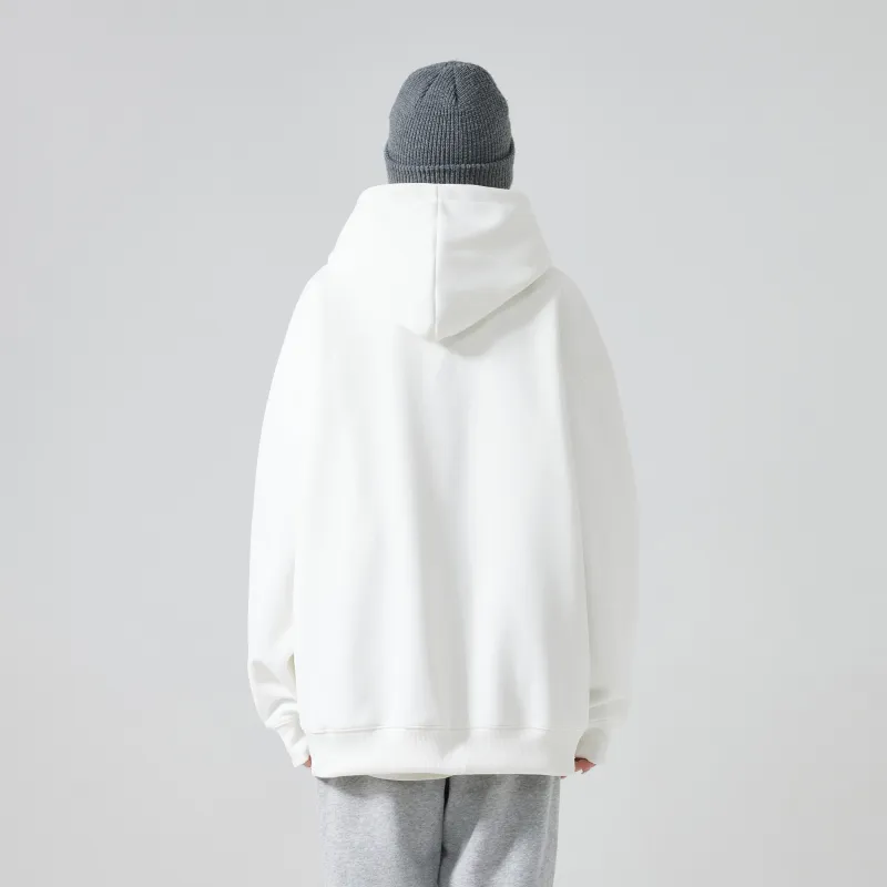 Emoji Hooded Pullover Sweatshirt Unisex-5