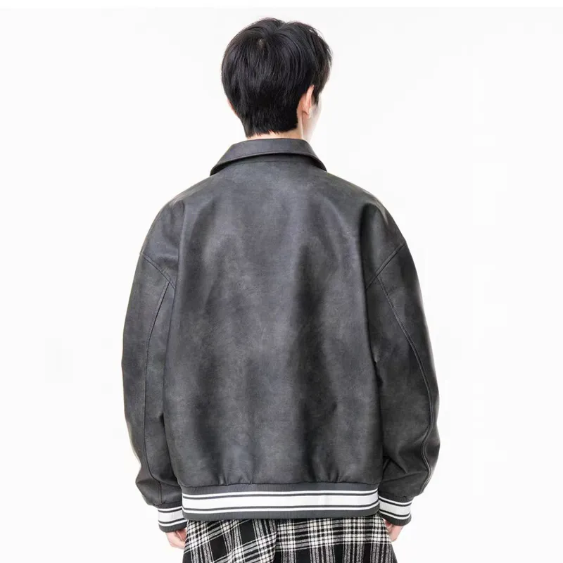 Emoji Leather Jackets Unisex-2