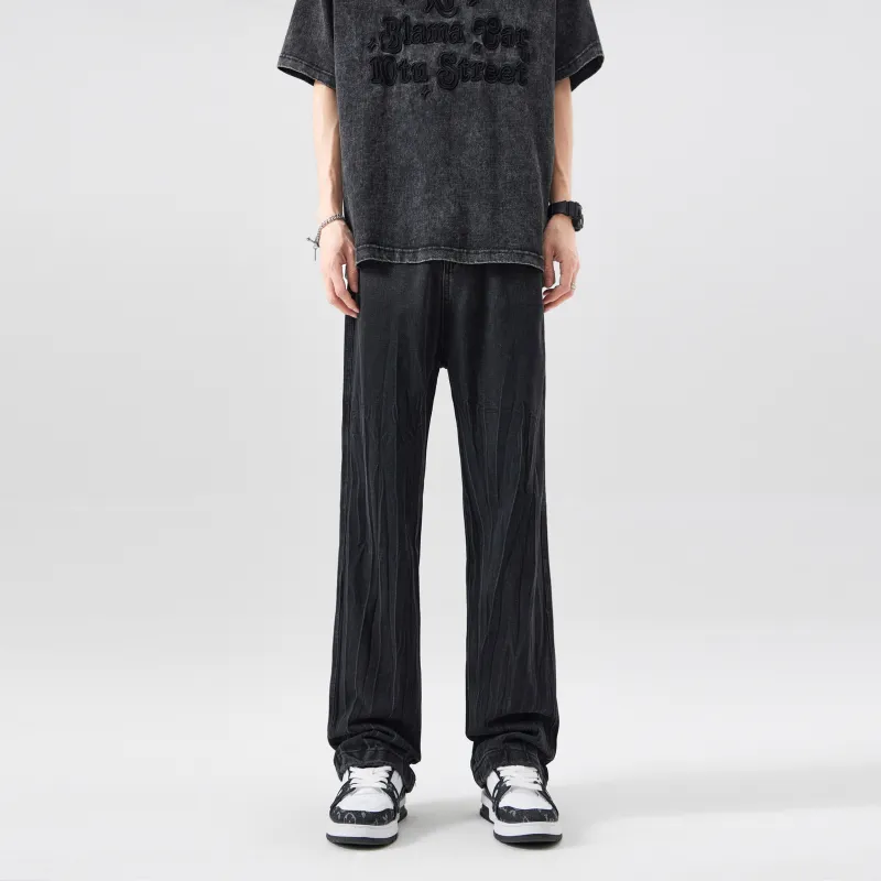 Emoji Jeans Unisex Black-1