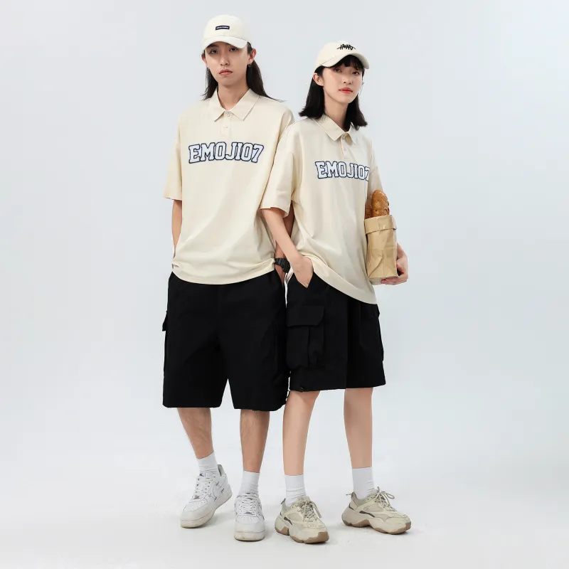 Emoji Polo Shirts Unisex-16