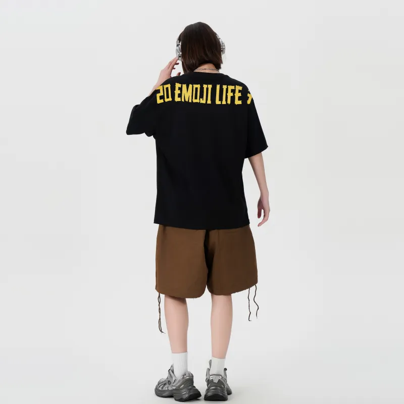 Emoji Short Sleeved T Shirts Unisex-3