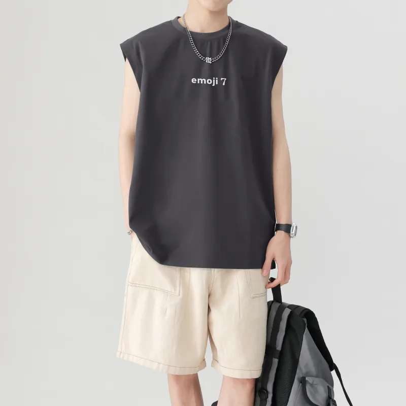 Emoji Tank Tops Unisex-18