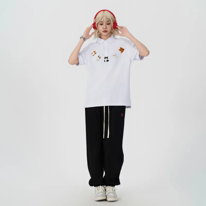 Emoji Polo Shirts Unisex-4