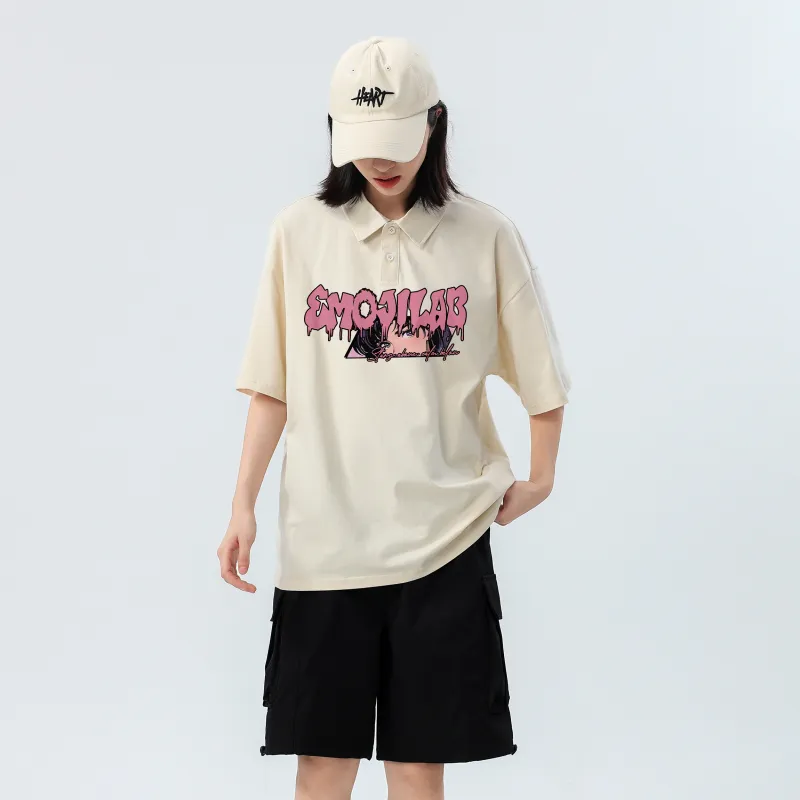 Emoji Polo Shirts Unisex-12