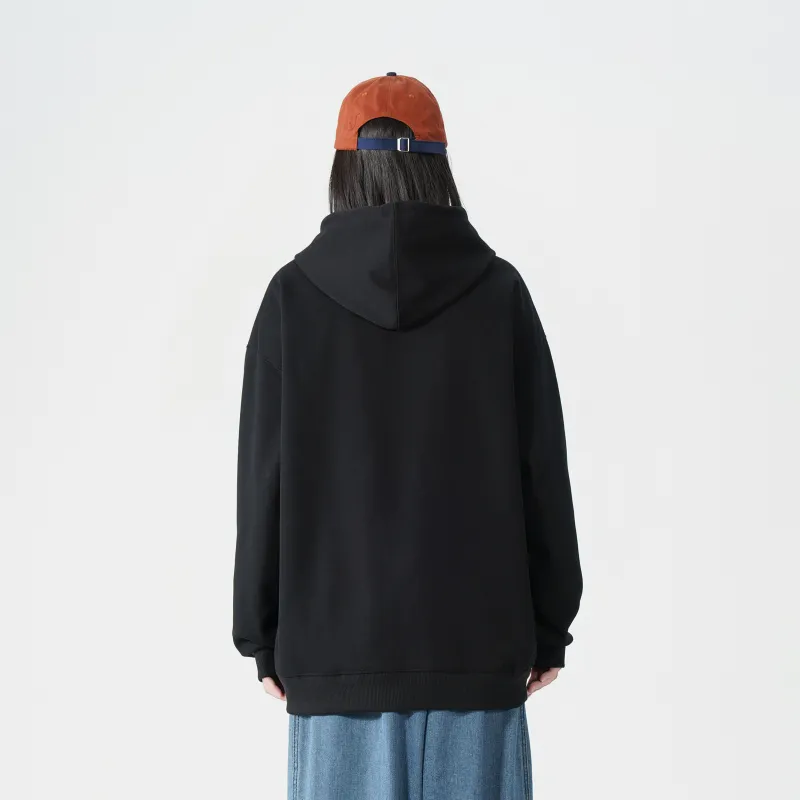 Emoji Hooded Pullover Sweatshirt Unisex-2
