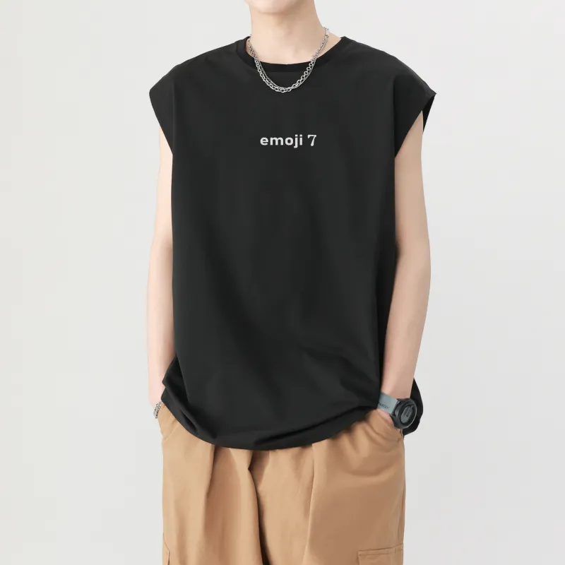 Emoji Tank Tops Unisex-2
