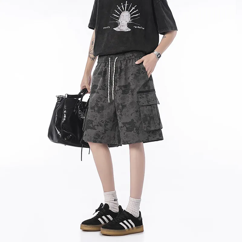 Emoji Casual Shorts Unisex-9