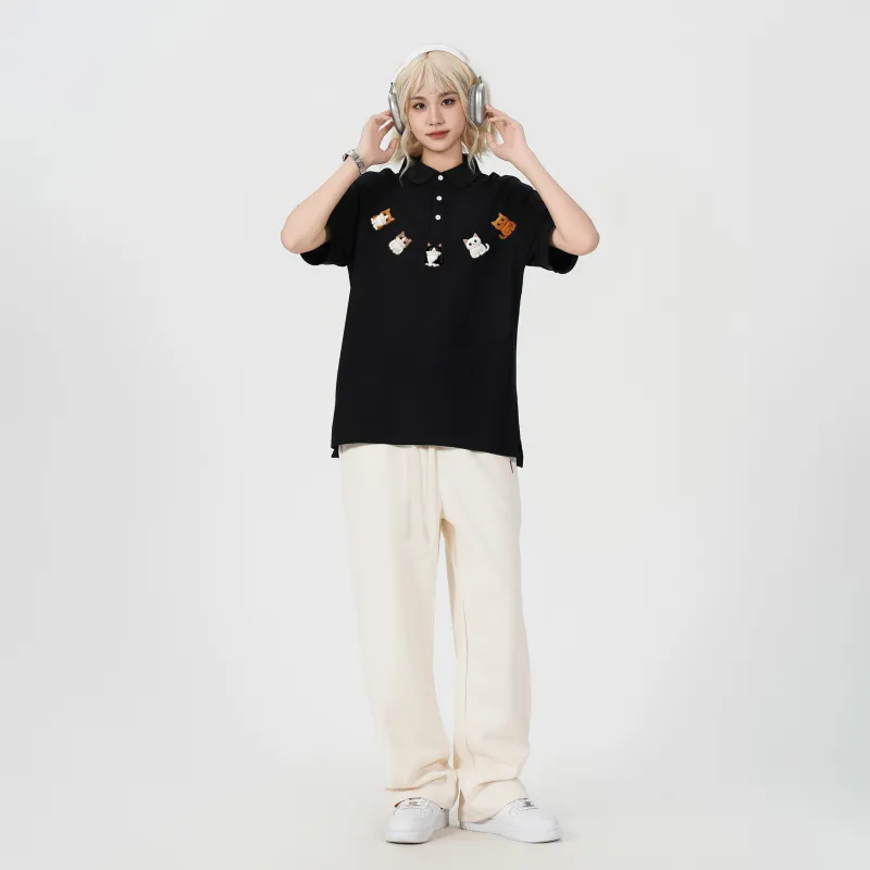 Emoji Polo Shirts Unisex-8