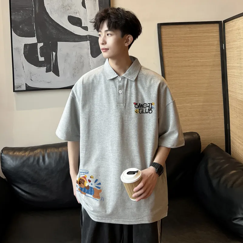 Emoji Polo Shirts Unisex-12