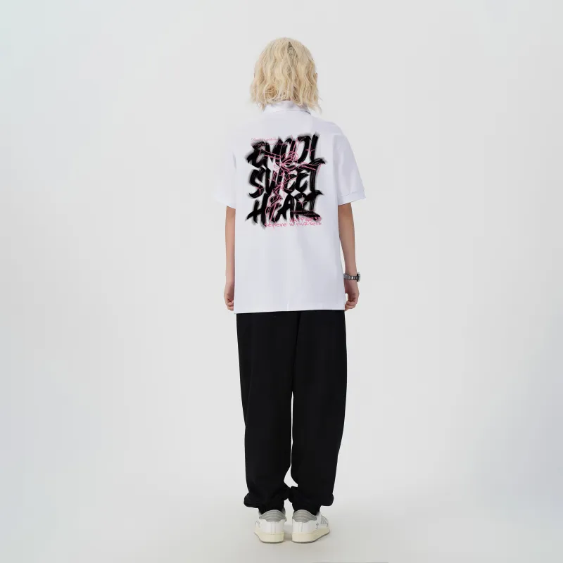 Emoji Polo Shirts Unisex-9