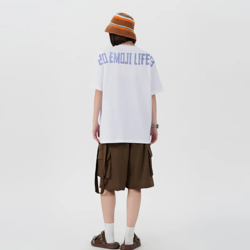 Emoji Short Sleeved T Shirts Unisex-7