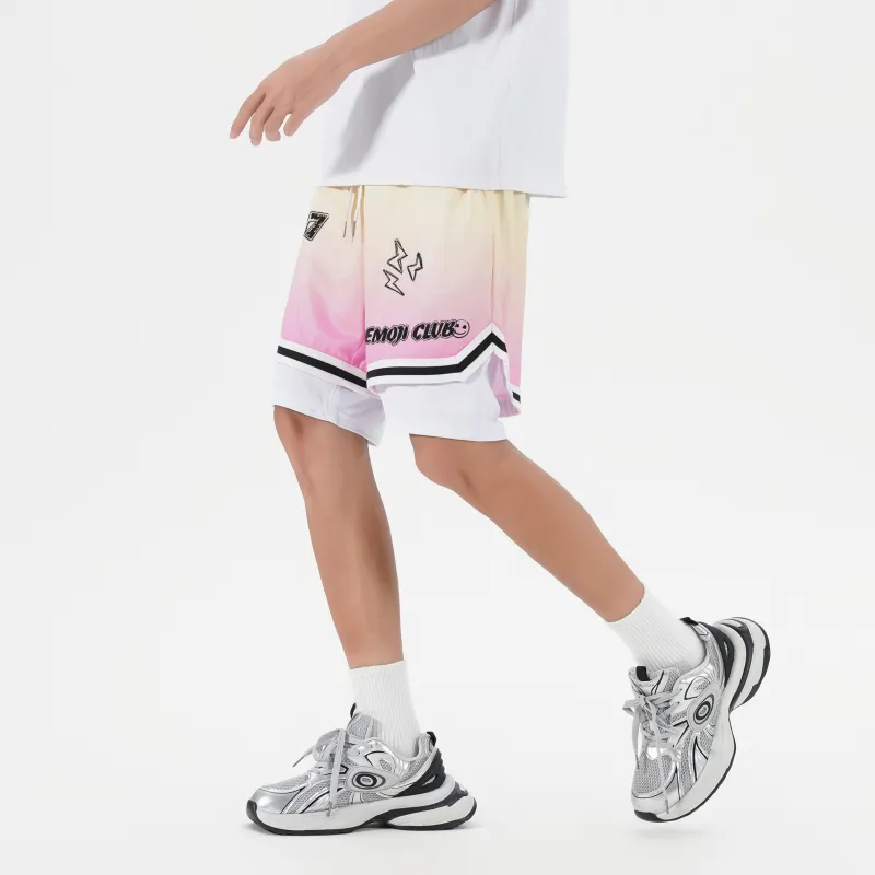 Emoji Basketball Shorts Unisex-21