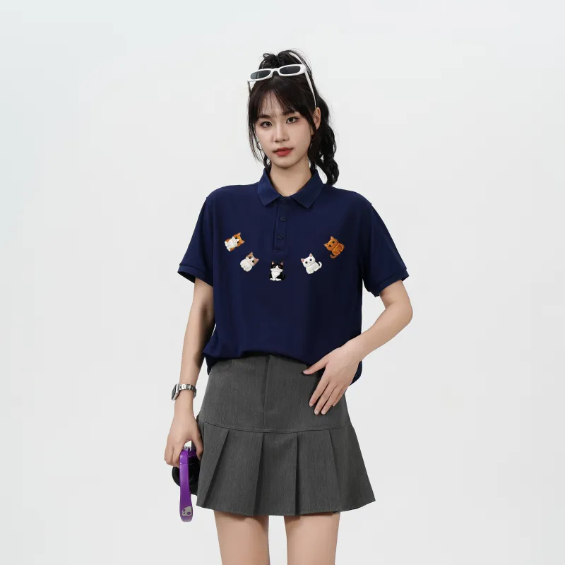 Emoji Polo Shirts Unisex-19
