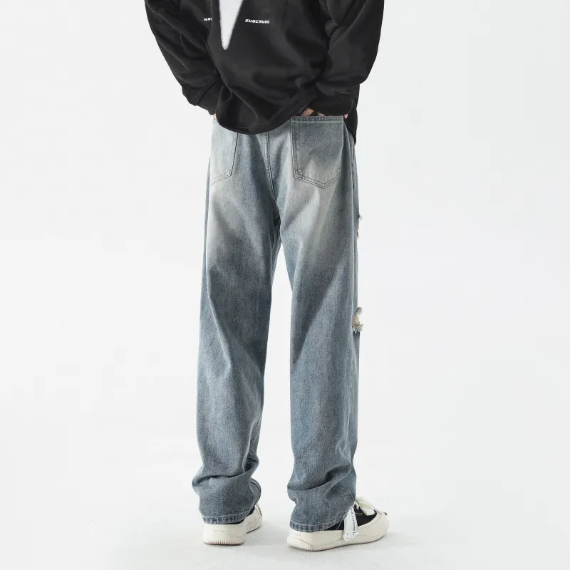 Emoji Jeans Unisex Blue-5