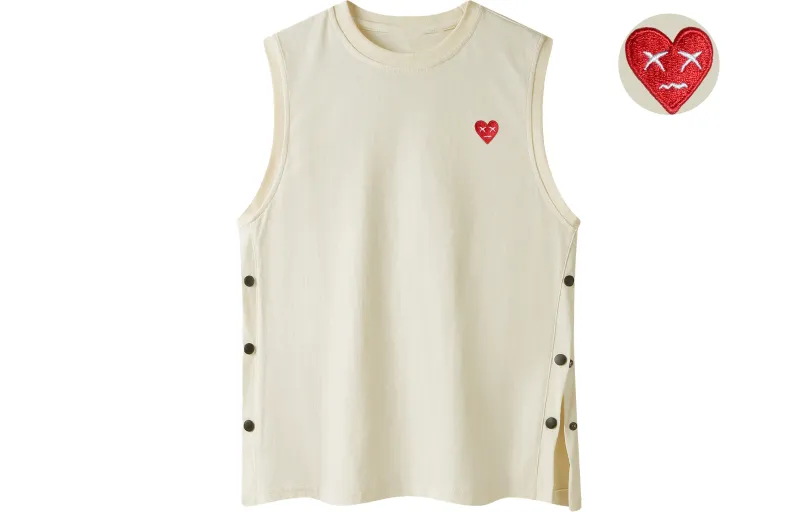 Emoji Tank Tops Unisex-13