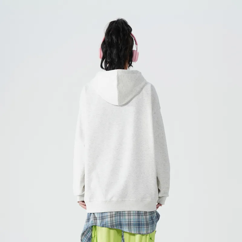 Emoji Hooded Pullover Sweatshirt Unisex-23
