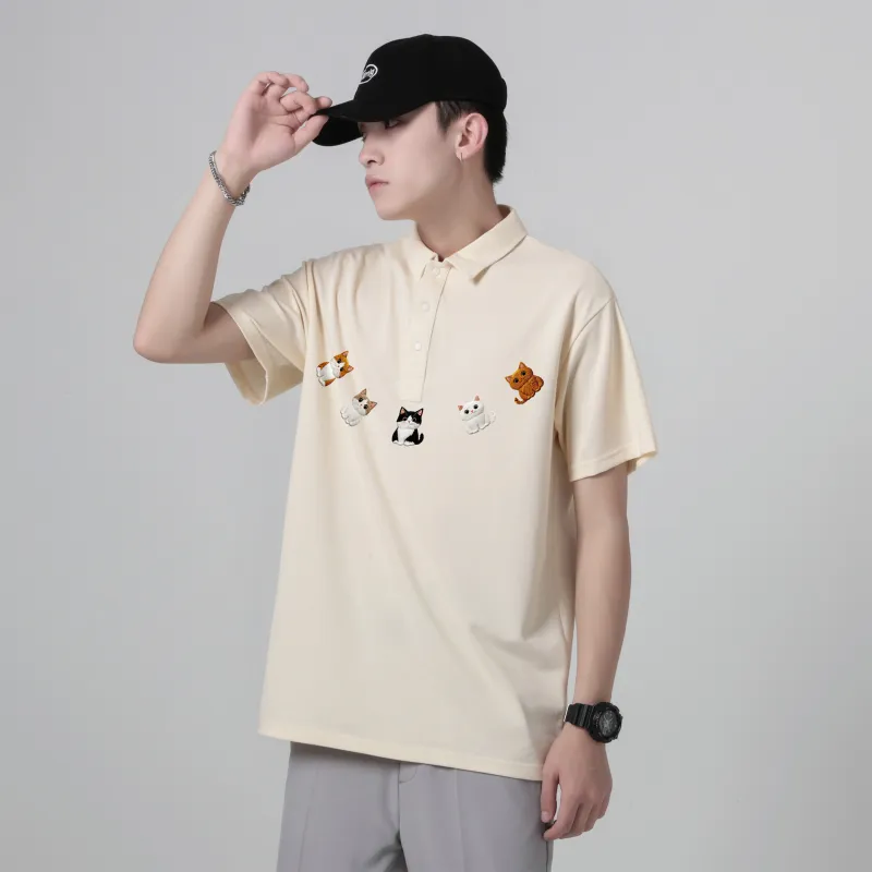 Emoji Polo Shirts Unisex-12