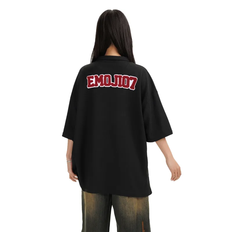 Emoji Polo Shirts Unisex-8