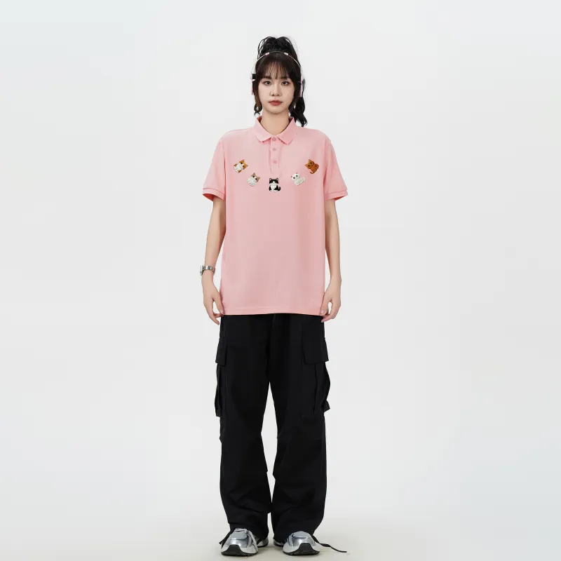 Emoji Polo Shirts Unisex-26